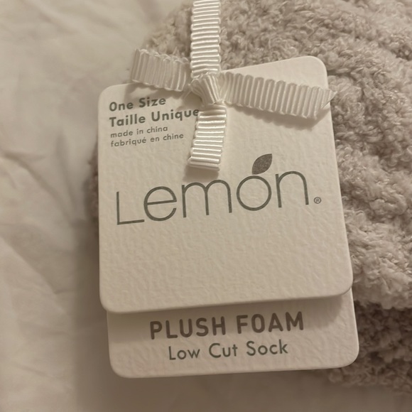 Anthropologie/Lemon NWT Plush Foam Low Cut Socks - Picture 4 of 6